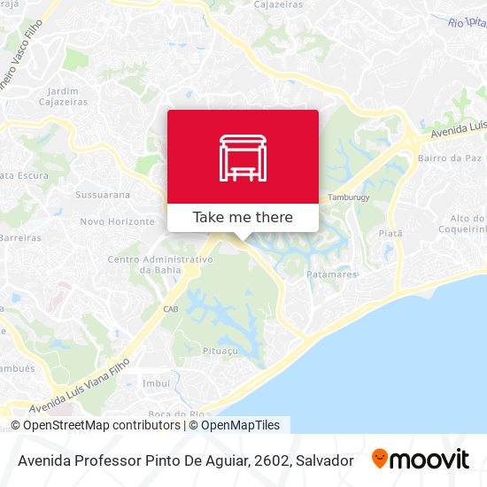 Avenida Professor Pinto De Aguiar, 2602 map