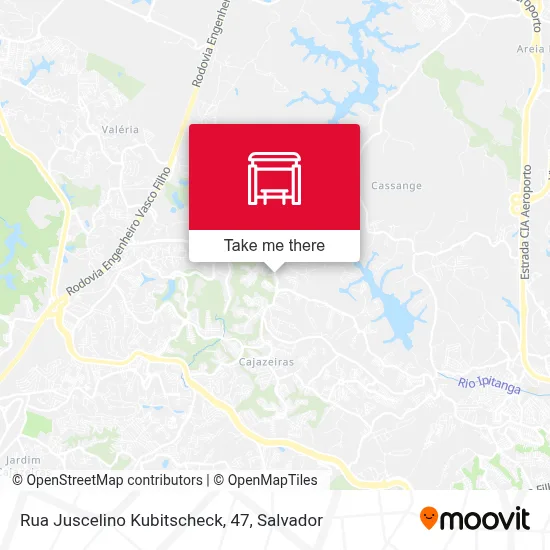 Rua Juscelino Kubitscheck, 47 map