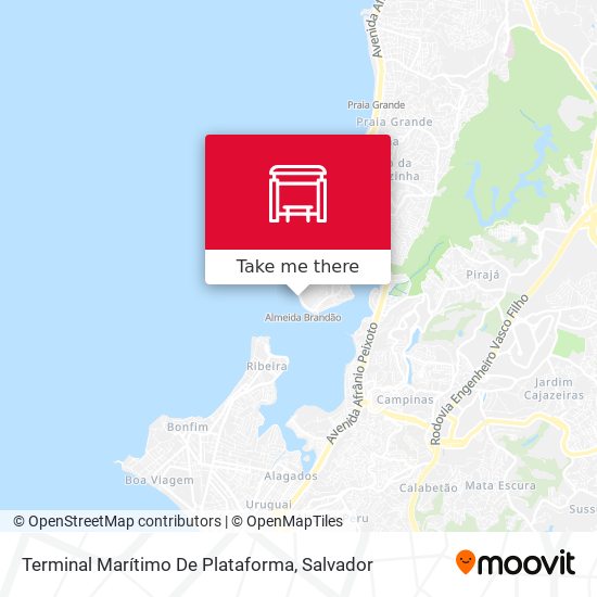 Terminal Marítimo De Plataforma map