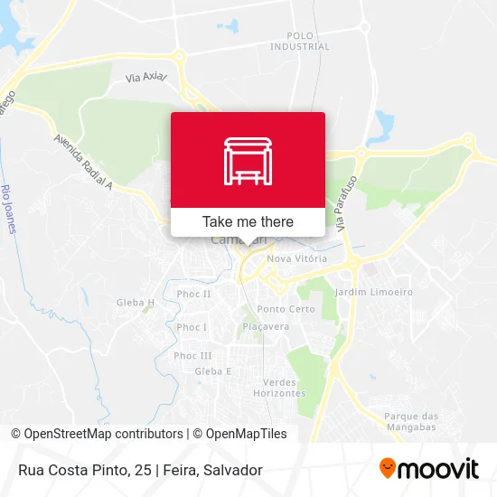 Rua Costa Pinto, 25 | Feira map