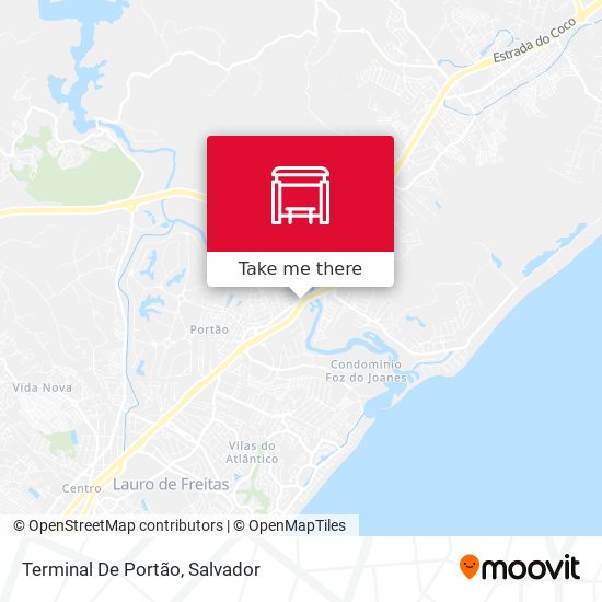 Mapa Terminal De Portão