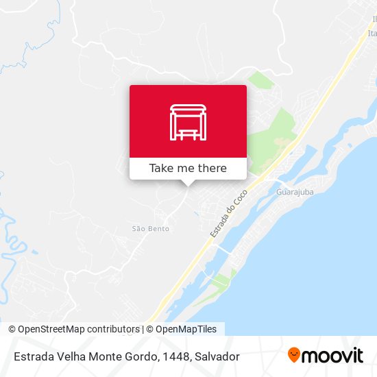 Estrada Velha Monte Gordo, 1448 map