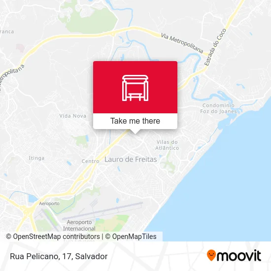 Rua Pelicano, 17 map