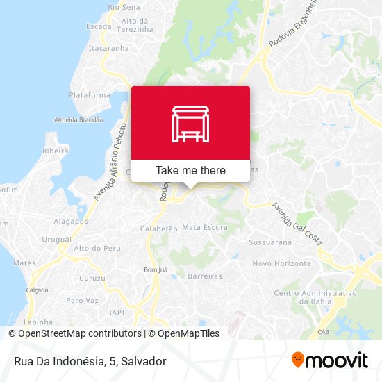 Rua Da Indonésia, 5 map