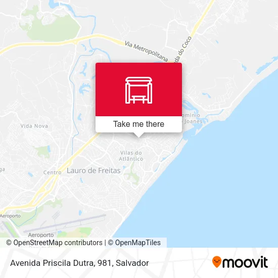 Avenida Priscila Dutra, 981 map