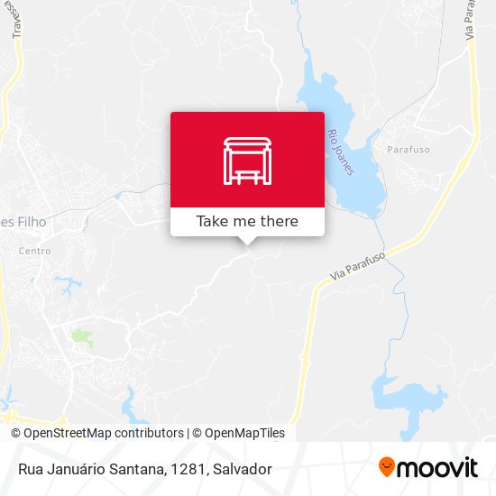 Rua Januário Santana, 1281 map