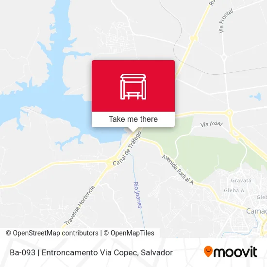 Ba-093 | Entroncamento Via Copec map