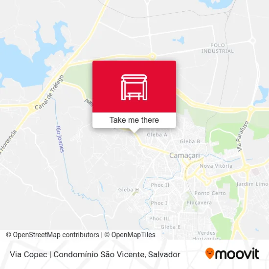 Via Copec | Condomínio São Vicente map