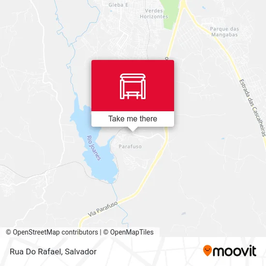 Rua Do Rafael map