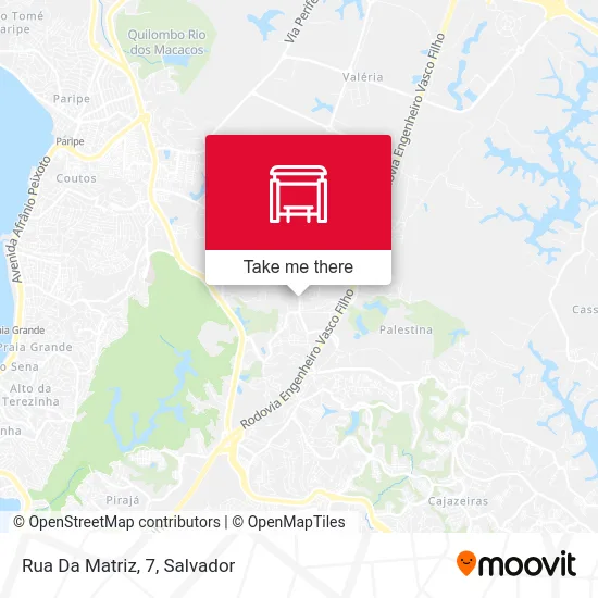 Rua Da Matriz, 7 map