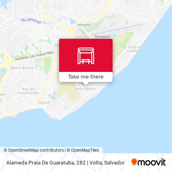 Alameda Praia De Guaratuba, 282 | Volta map