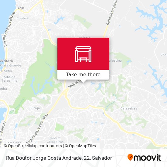 Mapa Rua Doutor Jorge Costa Andrade, 22