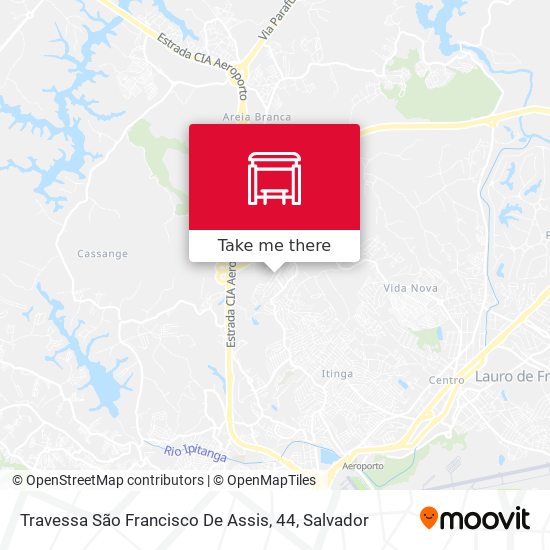 Mapa Travessa São Francisco De Assis, 44