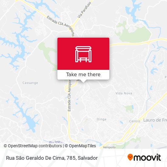 Rua São Geraldo De Cima, 785 map