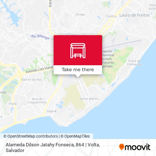 Alameda Dilson Jatahy Fonseca, 864 | Volta map