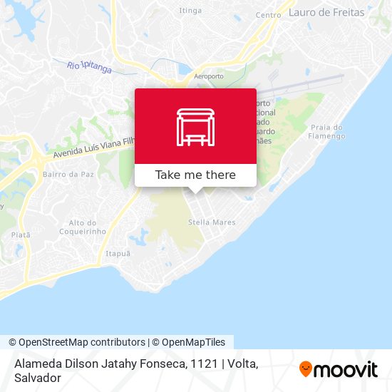 Alameda Dilson Jatahy Fonseca, 1121 | Volta map