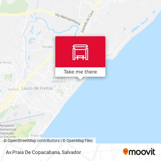 Av.Praia De Copacabana map