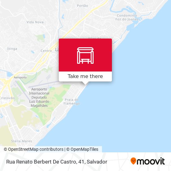 Mapa Rua Renato Berbert De Castro, 41