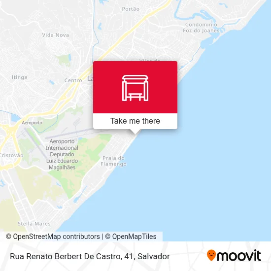 Rua Renato Berbert De Castro, 41 map