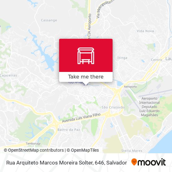 Mapa Rua Arquiteto Marcos Moreira Solter, 646