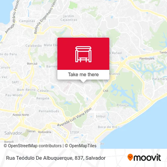 Rua Teódulo De Albuquerque, 837 map