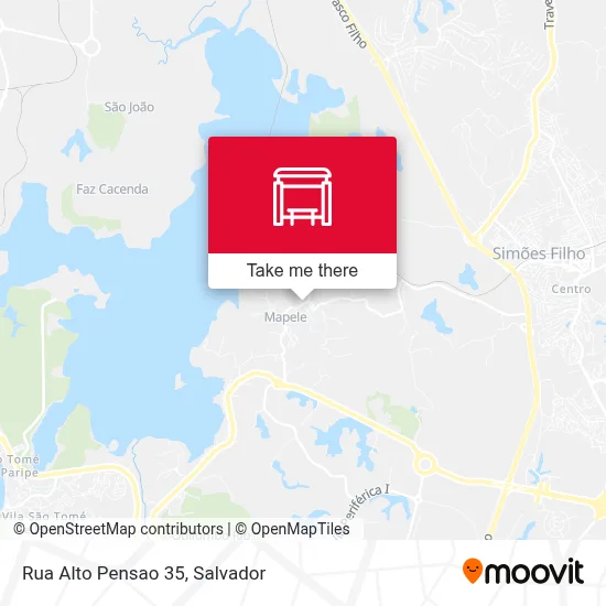 Rua Alto Pensao 35 map