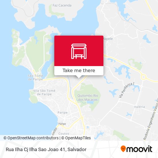 Rua Ilha Cj Ilha Sao Joao 41 map
