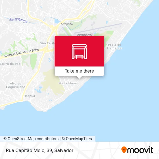 Rua Capitão Melo, 39 map