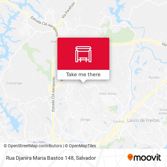 Rua Djanira Maria Bastos 148 map