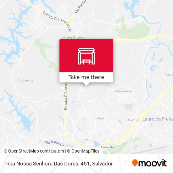 Rua Nossa Senhora Das Dores, 451 map