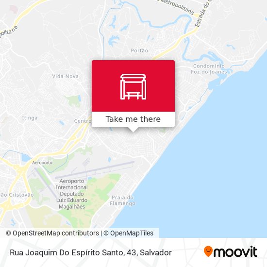 Rua Joaquim Do Espírito Santo, 43 map