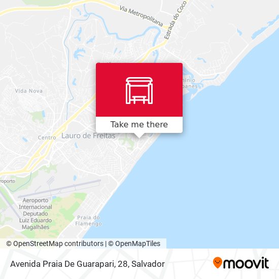 Mapa Avenida Praia De Guarapari, 28