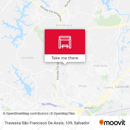 Travessa São Francisco De Assis, 109 map