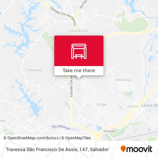 Travessa São Francisco De Assis, 147 map