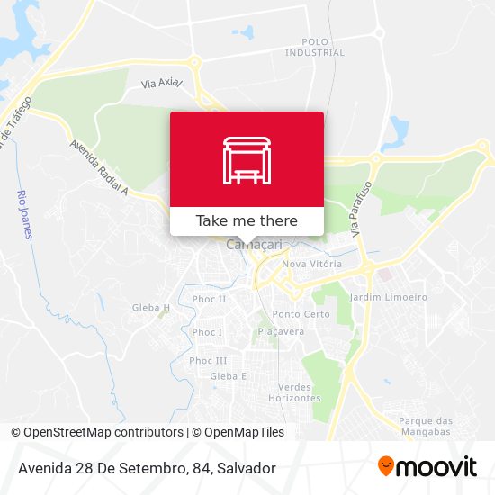 Mapa Avenida 28 De Setembro, 84