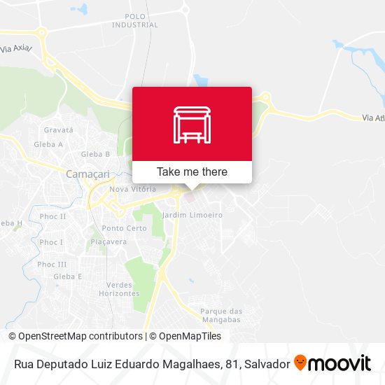 Mapa Rua Deputado Luiz Eduardo Magalhaes, 81