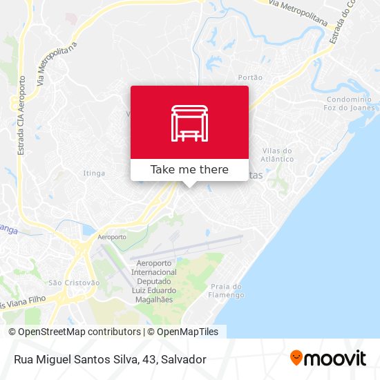 Mapa Rua Miguel Santos Silva, 43