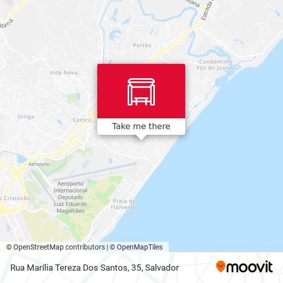 Mapa Rua Marília Tereza Dos Santos, 35