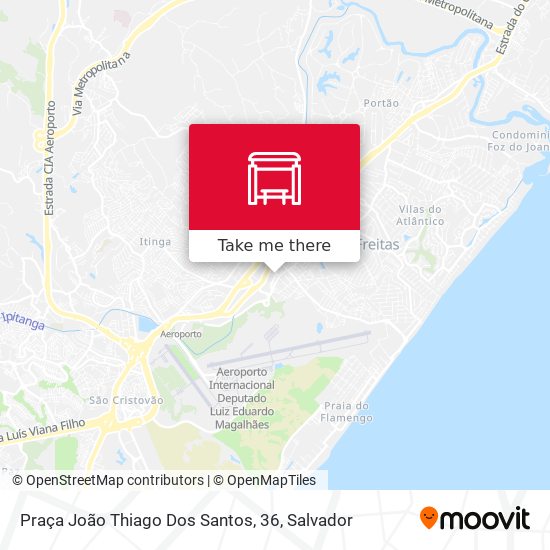 Mapa Praça João Thiago Dos Santos, 36