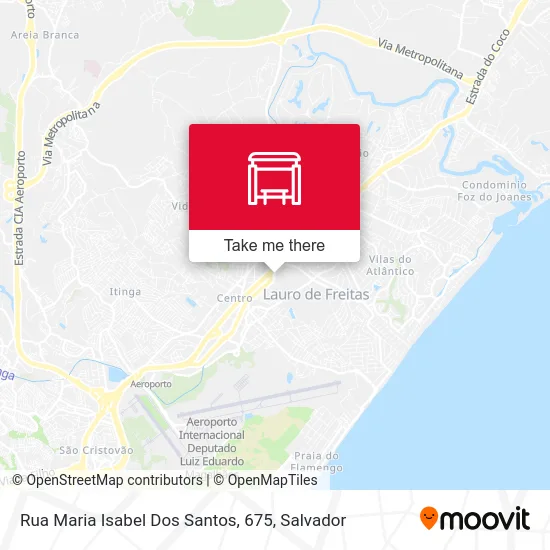 Rua Maria Isabel Dos Santos, 675 map