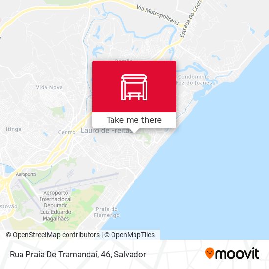 Mapa Rua Praia De Tramandaí, 46