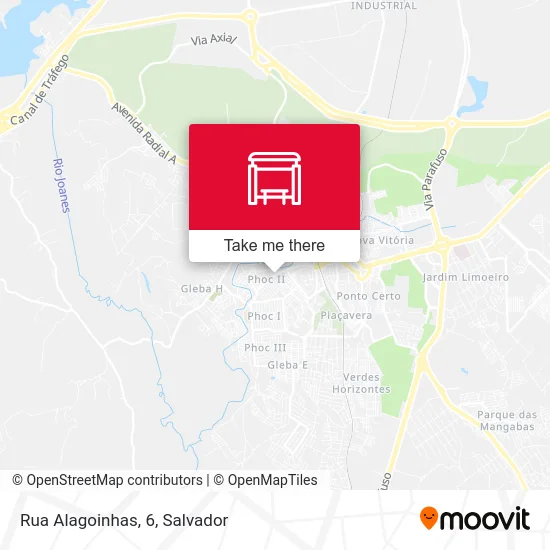 Rua Alagoinhas, 6 map