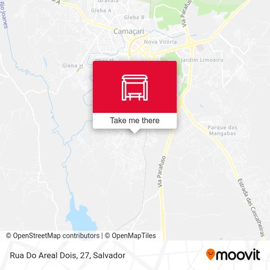 Rua Do Areal Dois, 27 map