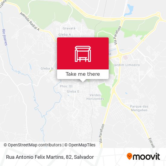 Mapa Rua Antonio Felix Martins, 82