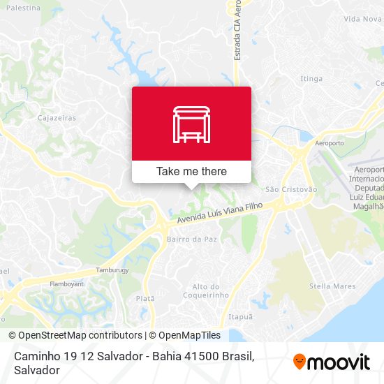 Caminho 19 12 Salvador - Bahia 41500 Brasil map