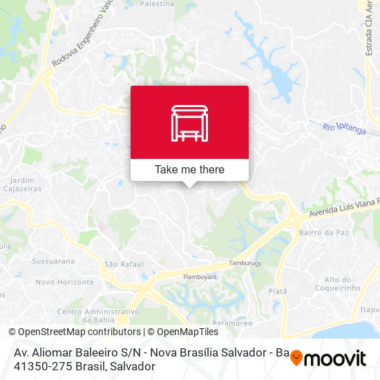 Av. Aliomar Baleeiro S / N - Nova Brasília Salvador - Ba 41350-275 Brasil map