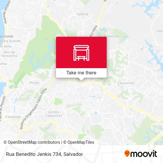 Rua Benedito Jenkis 734 map