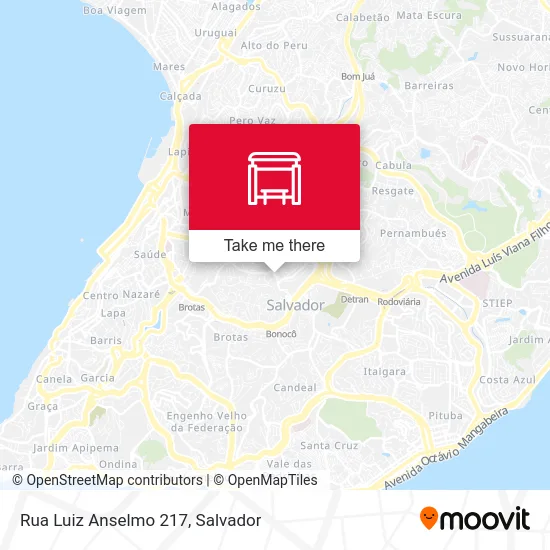 Rua Luiz Anselmo 217 map