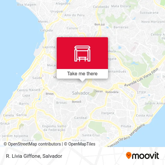 R. Lívia Giffone map