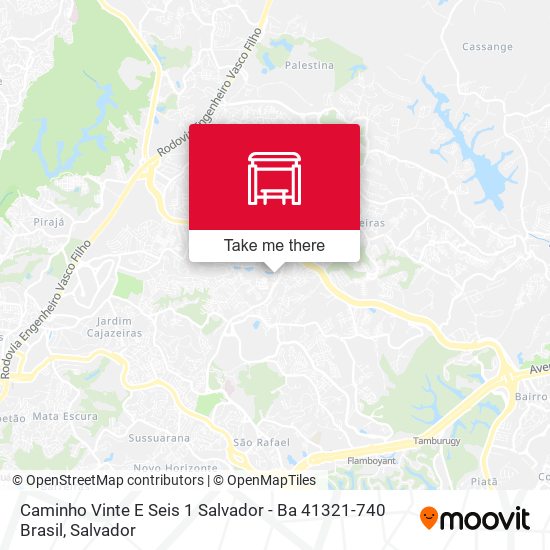 Mapa Caminho Vinte E Seis 1 Salvador - Ba 41321-740 Brasil